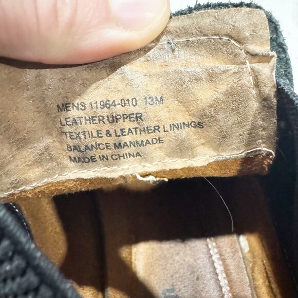 Florsheim Chalet Mens Size 13 Black Plain Toe Chelsea Boots Outdoors 11964-010 - Picture 8 of 8